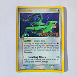 Rayquaza (22/107) Reverse Holo Rare Stamped - Deoxys EX 2005 Pokemon Card - Image 1