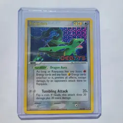 Rayquaza (22/107) Reverse Holo Rare Stamped - Deoxys EX 2005 Pokemon Card - Image 2