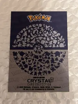 RARE Mewtwo #150 -RED CRYSTAL Holo Box Hit-Crystal Dark Black-Card NonTCG - Image 2