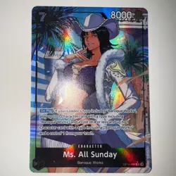 One Piece TCG OP14-084 Ms. All Sunday AA Alt Art Card Game CCG ENGLISH - Image 1