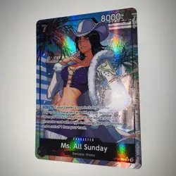 One Piece TCG OP14-084 Ms. All Sunday AA Alt Art Card Game CCG ENGLISH - Image 3