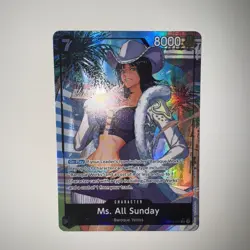 One Piece TCG OP14-084 Ms. All Sunday AA Alt Art Card Game CCG ENGLISH - Image 5
