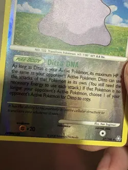 Ditto Legends Awakened 27/146 Rare Reverse Holo Pokemon Card - Moderate Play - Image 2