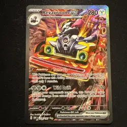 Pokemon TCG Revavroom EX 224/197 Obsidian Flames SIR Card (NM) - Image 1