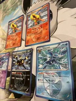 5x Plasma Eeveeloution Pokemon Cards Very Rare Various Conditions - Image 3