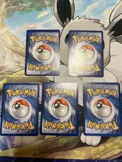 5x Plasma Eeveeloution Pokemon Cards Very Rare Various Conditions - Image 5