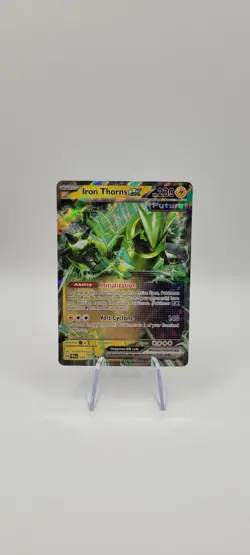 Pokemon TCG: Iron Thorns ex - 032/131 Prismatic Evolutions Double Rare Card NM - Image 1