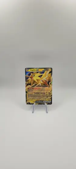 Pokemon TCG: SV 151 Zapdos ex 145/165 English Double Rare Full Art Card NM 2023 - Image 2