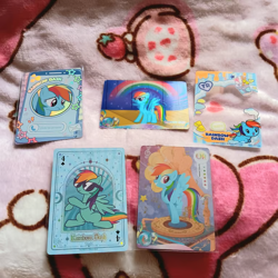 Lot of 12 My Little Pony MLP KAYOU English Chinese Cards Holo Rainbow Dash - Image 2