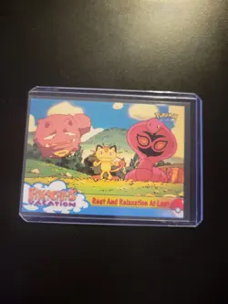 Rest and Relaxation at Last Pikachu's Vacation Topps Pokemon Card - Image 1