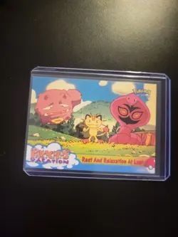 Rest and Relaxation at Last Pikachu's Vacation Topps Pokemon Card - Image 3