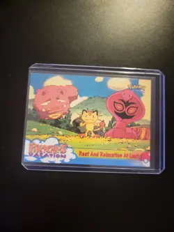 Rest and Relaxation at Last Pikachu's Vacation Topps Pokemon Card - Image 5