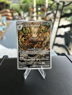 Pokemon TCG Shiftry 163/162 Temporal Forces Illustration Rare Card NM Condition - Image 1