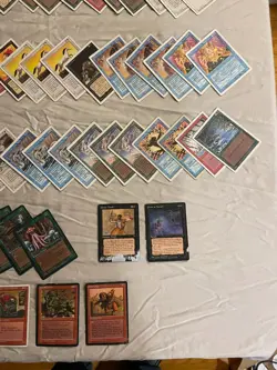 111 Magic The Gathering Card Lot Revised, Fallen Empires - Image 4