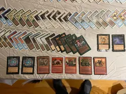 111 Magic The Gathering Card Lot Revised, Fallen Empires - Image 5
