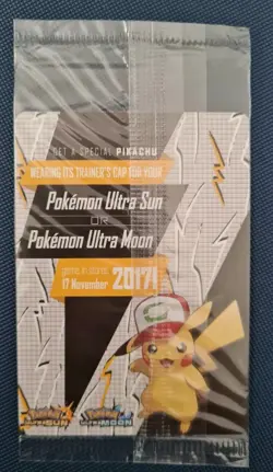 Ash's Pikachu Promo Card SM108 - I Choose You - Sealed New - Image 2