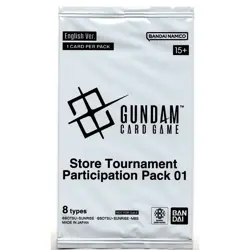 Gundam Card Game Store Tournament Participation Pack 01 SEALED - Image 1