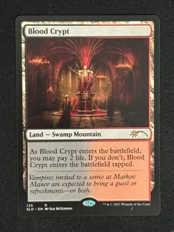 1x MTG Blood Crypt - Secret Lair Drop Series (SLD) #125 - Magic the Gathering - Image 1