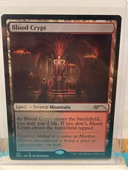 WOTC MTG Blood Crypt - Secret Lair - In Hand Near mint/mint + - Image 1