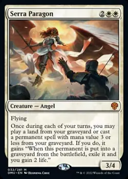 Serra Paragon (Promo Pack) Dominaria United Promos - Near Mint - Image 1
