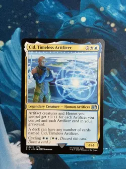 Cid, Timeless Artificer - MTG Final Fantasy 415 Regular NM - Image 1