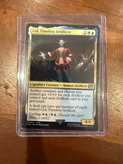 Cid, Timeless Artificer (0414) Final Fantasy MTG FIN - Image 1