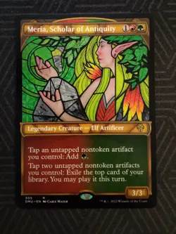 mtg meria, scholar of antiquity showcase dominaria united - Image 1