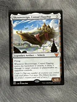MTG - Skysovereign, Consul Flagship - Commander: Kamigawa: Neon Dynasty - 159 - Image 1