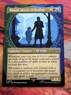 x1 Elrond, Master of Healing - Lord of the Rings - NM - MTG - Image 3