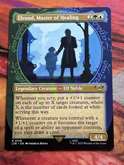 x1 Elrond, Master of Healing - Lord of the Rings - NM - MTG - Image 4