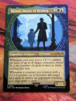 x1 Elrond, Master of Healing - Lord of the Rings - NM - MTG - Image 5