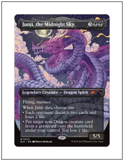 1x Junji, the Midnight Sky, 0010, Non-Foil, Secret Lair Encyclopedia, MTG NM - Image 1