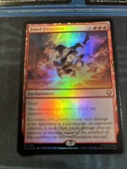 Mtg Fated Firepower x3 - 1 Foil Avatar Last Airbender - Image 2