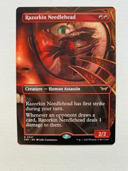 MTG Razorkin Needlehead 347 | NM | Duskmourn: House of Horror - Image 1