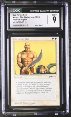 Eye for an Eye, Arabian Nights Mtg. CGC 9 Mint! - Image 1
