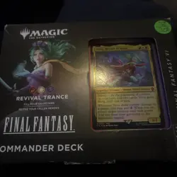 MAGIC THE GATHERING FINAL FANTASY REVIVAL TRANCE COMMANDER DECK MTG - Image 1