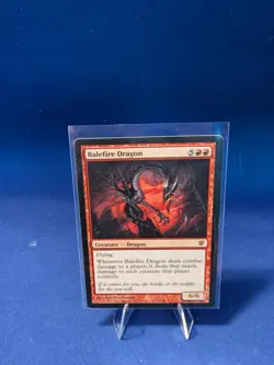 Balefire Dragon MTG 129 Innistrad English Creature Dragon Red - Image 1