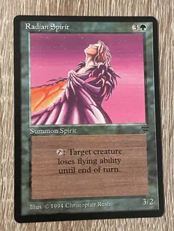 MTG - Radjan Spirit - Legends - NM English Magic 1994 - Image 1