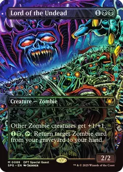 Lord of the Undead *Foil Borderless* - SPG - NM - Magic The Gathering - MTG - Image 1