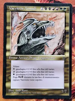 Mtg Italian Legends Vaevictis Asmadi - Image 1