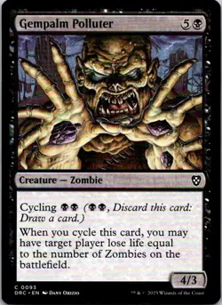 Magic the Gathering Gempalm Polluter Aetherdrift Commander MTG Free Shipping! - Image 1