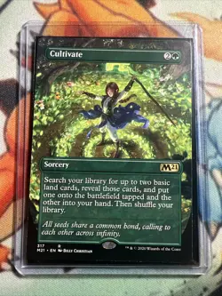 MTG Cultivate Core Set 2021 317 Regular Rare - Image 1