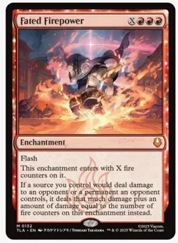 MTG Fated Firepower Avatar: The Last Airbender (TLA) 0132 - (Non Foil) NM/MINT - Image 1