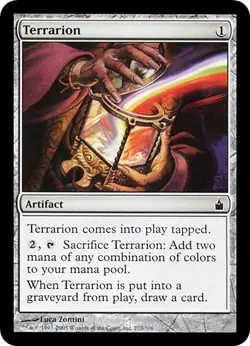 TERRARION x4 mtg Very Light Play Ravnica City of Guilds 4 Common - Image 1