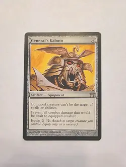 General's Kabuto [Champions of Kamigawa] Magic the Gathering LP MTG - Image 1