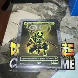 Aang, Swift Savior (Borderless) (Neon Ink Foil) Avatar: The Last Airbender Foil - Image 1