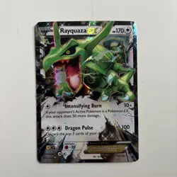 Rayquaza EX 75/108 XY Roaring Skies Holo Ultra Rare Pokemon Card - Image 1