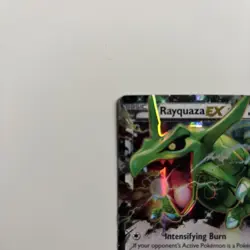 Rayquaza EX 75/108 XY Roaring Skies Holo Ultra Rare Pokemon Card - Image 3