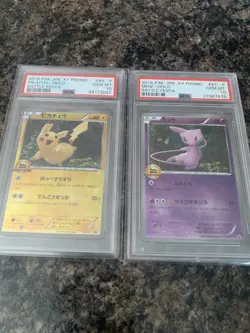 Pokemon Pikachu & Mew Battle Festa 20th Anniversary Promo XY-P PSA 10 - Image 2