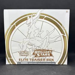 Pokemon TCG Brilliant Stars Elite Trainer Box ETB Sealed See Pics Of Box Cndtion 820650850127 - Image 1